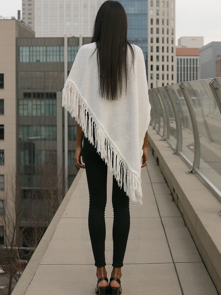 Scialle  100%  Cashmere color luce d'inverno